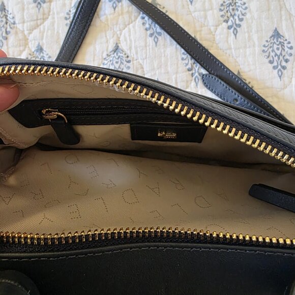 Radley & Friends Baxter Spaniel Dog Leather Crossbody Top Handle Bag NWT - Picture 14 of 16